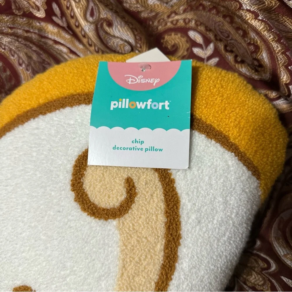 Disney Yellow and White Chip Accent Pillow - Picture 2 of 7